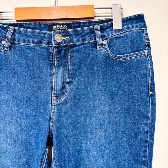 BUFFALO DAVID BITTON Dark Wash Straight-Leg Jeans | Size 10 * - Picture 7 of 10